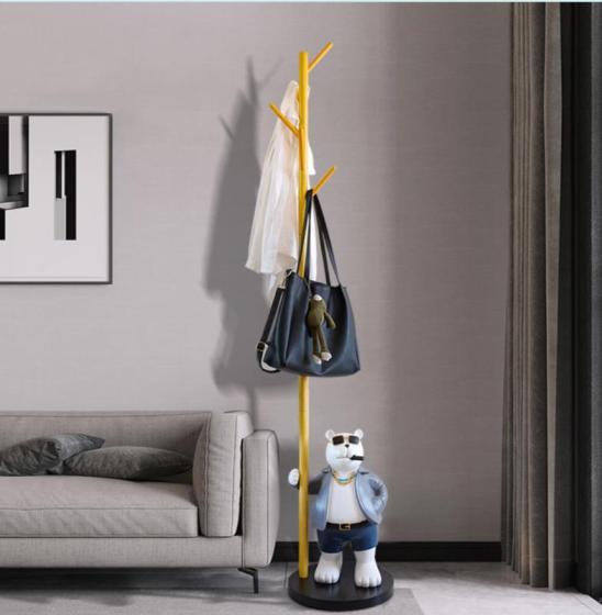 Sculptured Bear Home Decor Statue, Graffiti Art Figurine Home Decor Decoration.